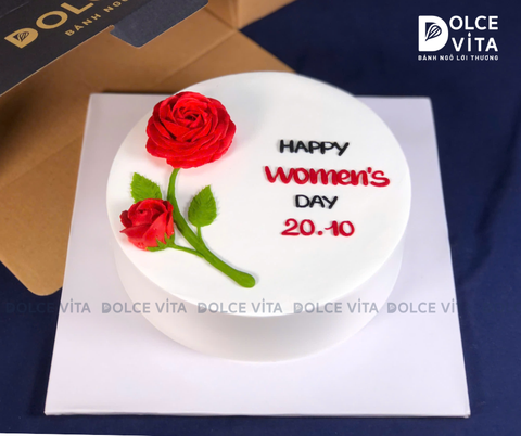 [0131] (40) Bánh kem hoa hồng đỏ - Gửi Trọn Tình Yêu