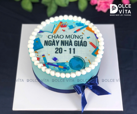 [2070] (60) Bánh in hình chủ đề Ngày Hiến chương Nhà giáo Việt Nam (20/11)