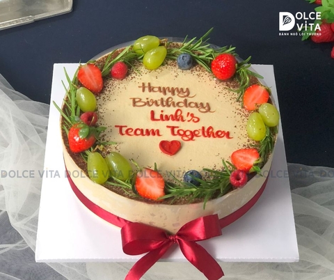 T029 - Tiramisu trang trí hương thảo