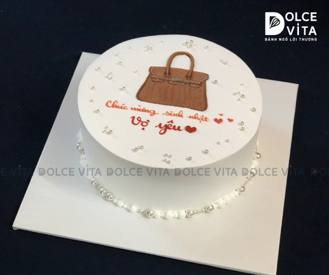 778 (30) Bánh vẽ túi hiệu tặng sinh nhật