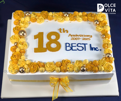 [1950] (150) Bánh kem kỷ niệm thành lập Doanh nghiệp