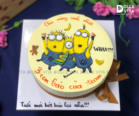 [257] Bánh kem vẽ Minions (80)