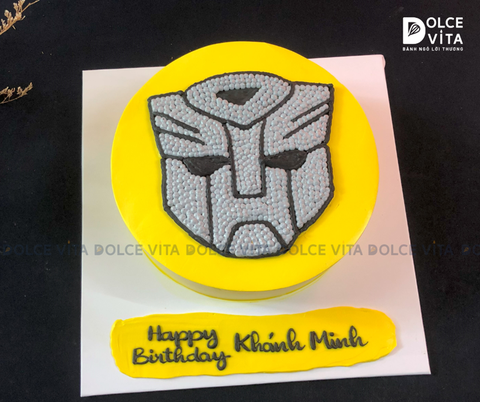 [1226] (80) Bánh kem Autobots – Món quà cho fan Transformers