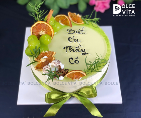 21 Green Tea Lemon - Bánh phô mai trà xanh tươi mát