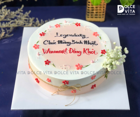 [1214] (20+) Bánh sinh nhật cửa hàng – Mừng năm thành lập ý nghĩa