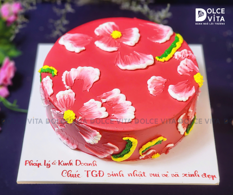 510 (90) Bánh trang trí họa tiết chăn con công