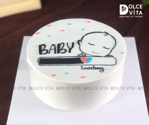 [2943] (40) Bánh kem tiết lộ giới tính (Gender Reveal Cake) - Bất ngờ và hạnh phúc