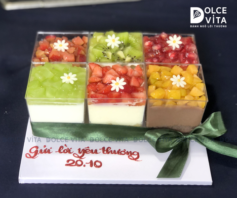 [593] Set bánh ly nhiều vị