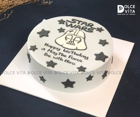 [1219] (70) Bánh Sinh Nhật Darth Vader - Star Wars