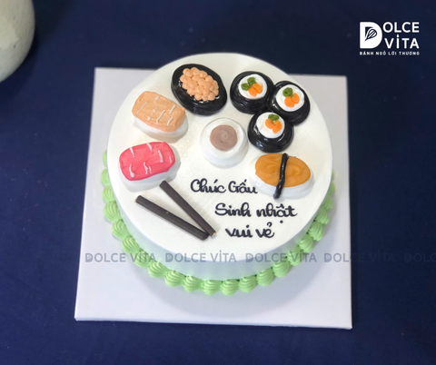 543 (100) Bánh tạo hình sushi