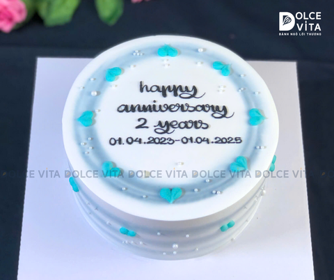 [1674]  Bánh tối giản tông trắng xám