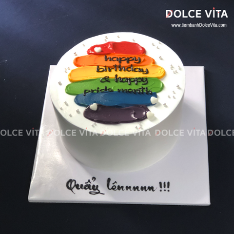 [1865] Bánh Sinh Nhật Pride Month – Ngọt Ngào Cho Cộng Đồng LGBT