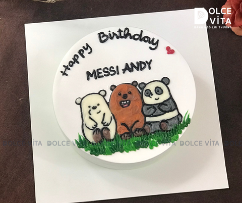 [1879] (80) Bánh kem vẽ 