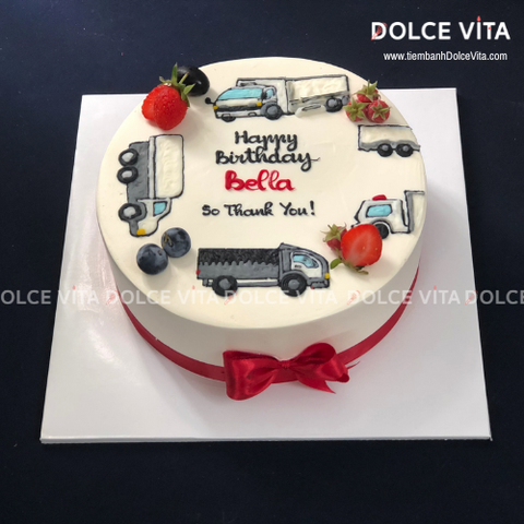 [1676] (80) Bánh vẽ các loại xe tải - trucks