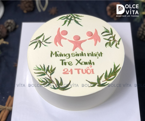 [2108] (80) Bánh vẽ logo cho kỷ niệm thành lập Doanh nghiệp, Đoàn thể