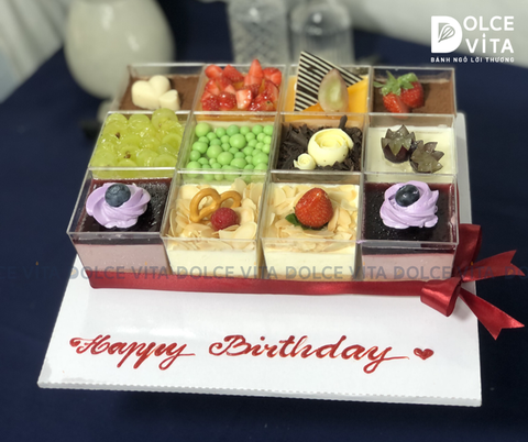 493 Set bánh ly nhiều vị