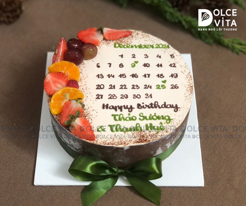 006 - Chocolate mousse vẽ lịch