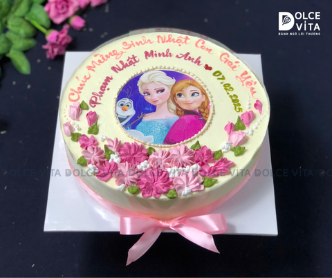 [452] Bánh in hình Elsa - Anna cho fan Frozen (60)