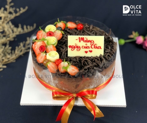 [1191] Bánh Chocolate Mousse cho tín đồ socola – Vị đắng nhẹ, mịn mát
