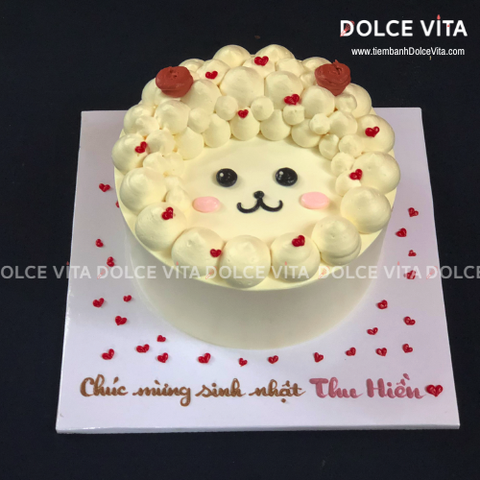 [1930] (40) Bánh Kem Hình Cừu – Biểu Tượng Cung Bạch Dương