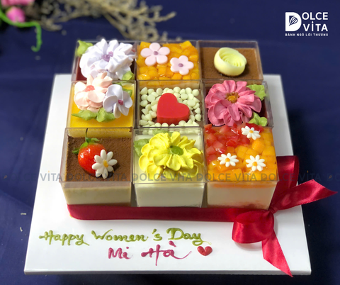 1097 Set bánh ly nhiều vị ngày 8.3