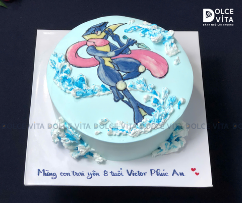 1034 (90) Bánh vẽ Pokemon Greninja