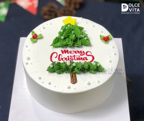 TD008 Bánh giáng sinh/ Noel/ Christmas cake)