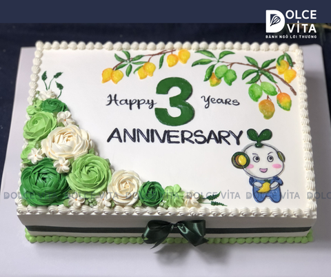 [2109) (200) Bánh vẽ biểu tượng, hình ảnh cho kỷ niệm thành lập Doanh nghiệp, Đoàn thể