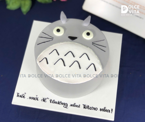 [060] (70) Bánh kem chủ đề Totoro - Nhân vật hoạt hình đáng yêu và bình yên