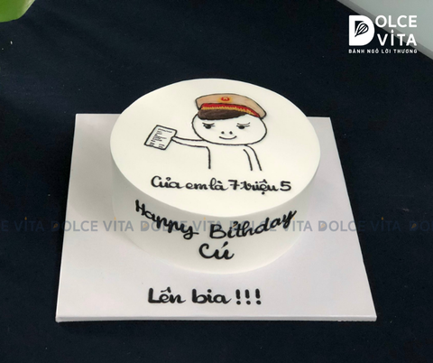 720 (30) Bánh vẽ hài hước bị cảnh sát giao thông phạt