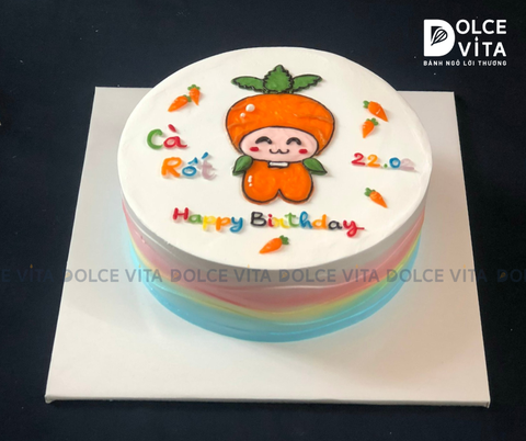 797 (50) Vẽ củ cà rốt ngộ nghĩnh [Liti]