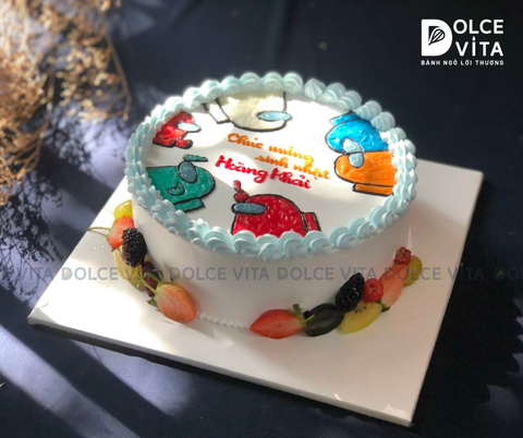 798 (80) Bánh vẽ nhân vật Among Us