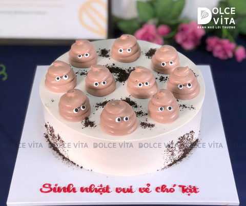 [2005] Bánh siêu hài hước với ý tưởng vẽ cục phân để troll bạn bè