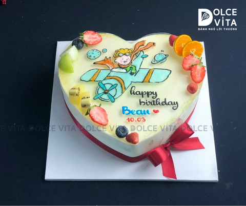 647 (80) Vẽ phi công lái máy bay trực thăng - Hoàng tử Bé