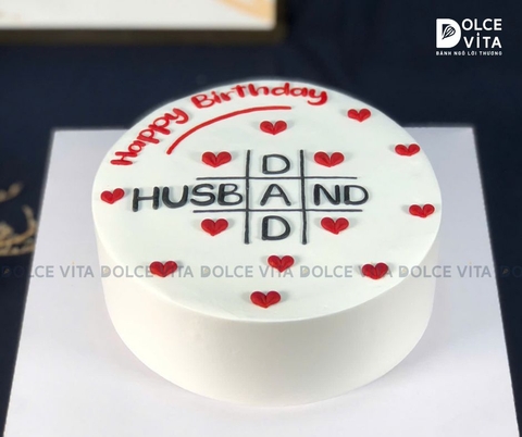 [1490] Bánh kem dành cho Sinh nhật Chồng, Ngày của Cha