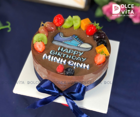 [2015] (60) Bánh kem vẽ Giày thể thao, chạy bộ/ điền kinh