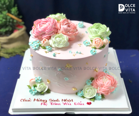 [1013] (200) Bánh Kem Hoa Peony - Tinh Tế Cho Mọi Dịp Đặc Biệt 2025