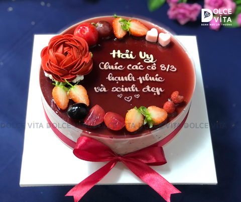 [1148] Bánh mousse phô mai dâu tằm (Mulberry Yogurt)  ngày 8.3