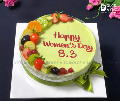 [1164] Bánh kem Matcha Yogurt – Gửi yêu thương ngọt ngào ngày 8/3