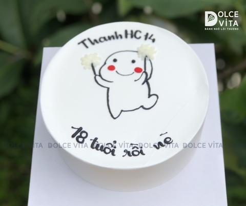 [1410] Bánh Vẽ Hài Hước – Món Quà Sinh Nhật Độc Đáo & Bá Đạo