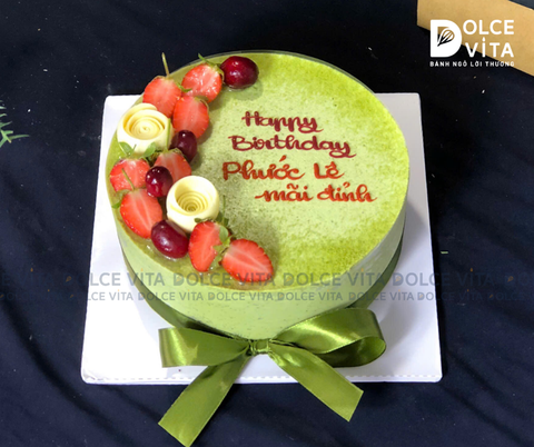 019 Matcha Yogurt (Mousse matcha sữa chua)