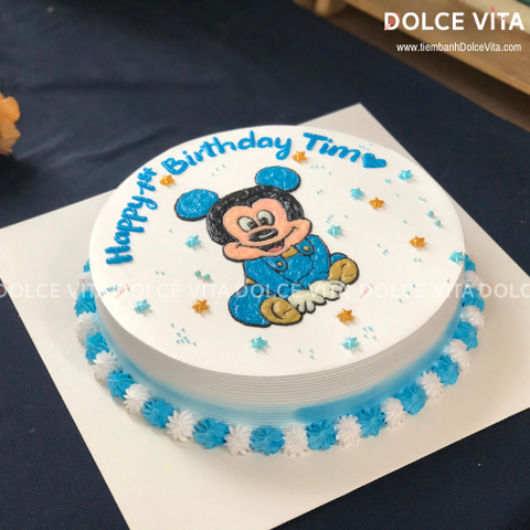 [031] (70) Bánh Kem Mickey – Quà Tặng Bé Yêu