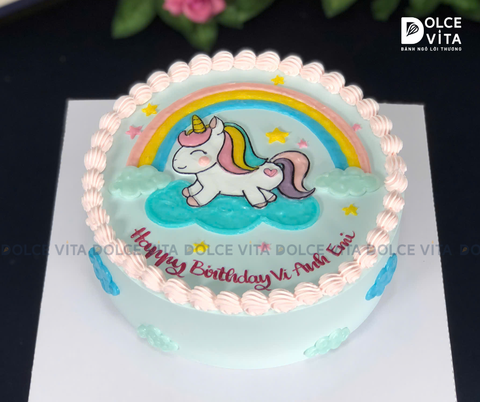 [1599] (90) Bánh kem vẽ Twilight Sparkle (My Little Pony)