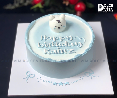 [1136] Bánh kem tạo hình chú hổ đáng  yêu (40)