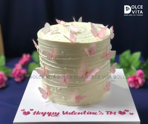 [1577] (70) Bánh kem trang trí cánh bướm