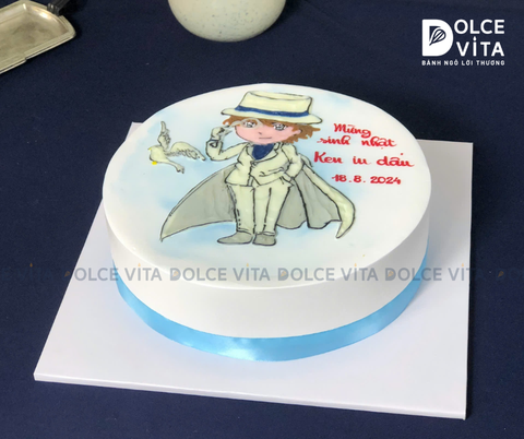 064 (90) Bánh vẽ siêu đạo chích Kaito KID (Kid 14) (Truyện Conan)