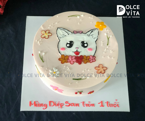 653 (50) Vẽ chú chó tone hồng