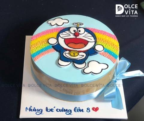 [1658] (70) Bánh kem vẽ Doremon/ Doraemon