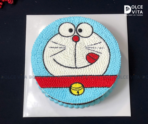 [1036] (90) Bánh kem vẽ hình Doremon/ Doraemon