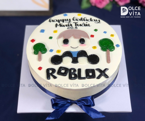 [062] (80) Bánh kem chủ đề Roblox